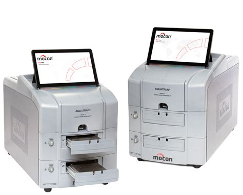 Combined OTR/WVTR Analyzer mfg|AQUATRAN 3/40 WVTR Analyzer for Packages.